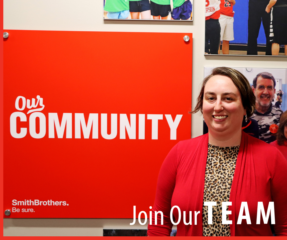 Christine Boggs, employee at Smith Brothers Insurance sharing a career testimonial